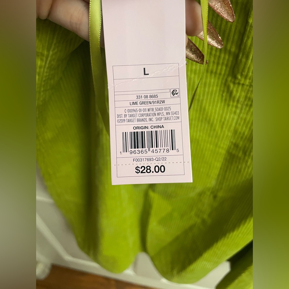Wild Fable Chartreuse Mini Dress A Color For Most Seasons - Picture 2 of 3